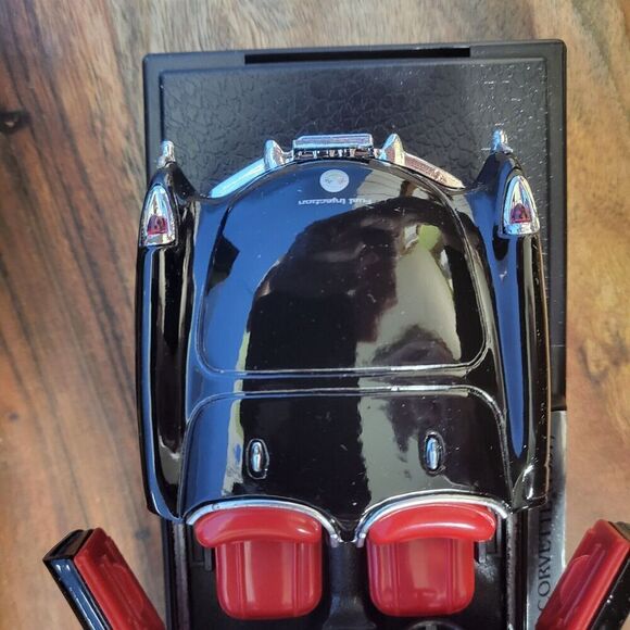 Sunnyside Superior 1957 Chevrolet Black / Red Corvette Model Car 1:24 DieCast - Picture 8 of 16